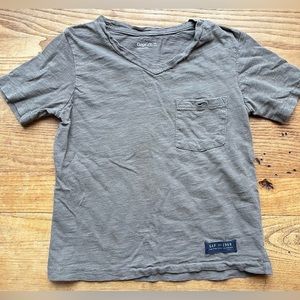 Gap Dark Gray V-Neck Tee